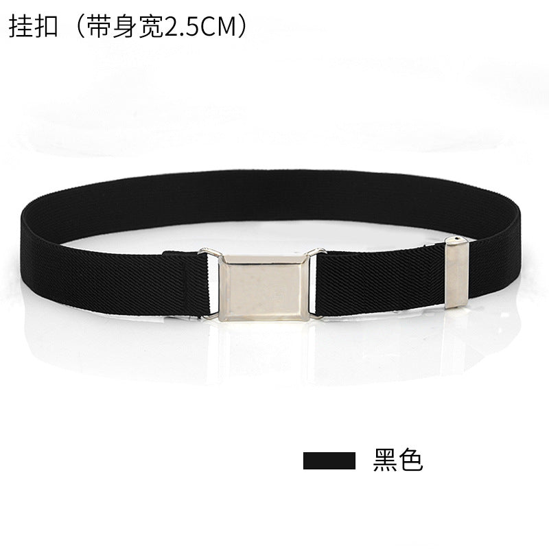 Children's belt adjustment elastic belt