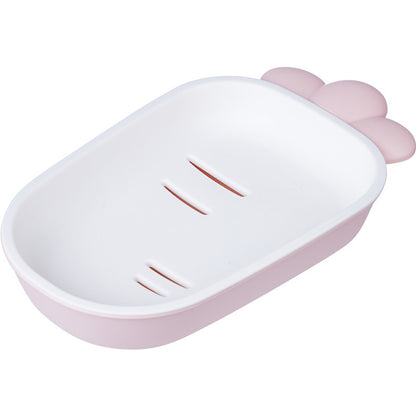 Radish Soap Dish, Creative Double-Layer Draining Soap Holder