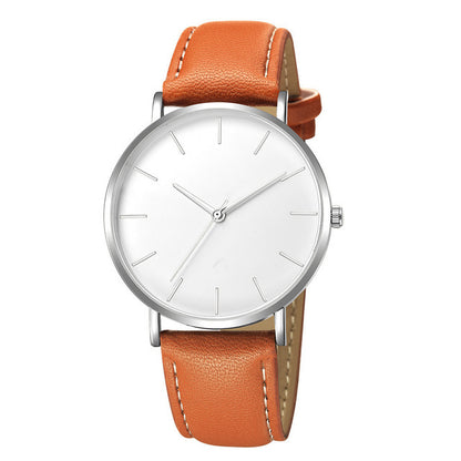 New Thin Couple's Men's Quartz Watch