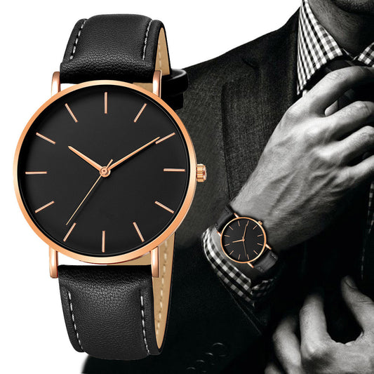 New Thin Couple's Men's Quartz Watch