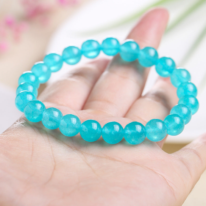 Added color ice Tianhe stone bracelet