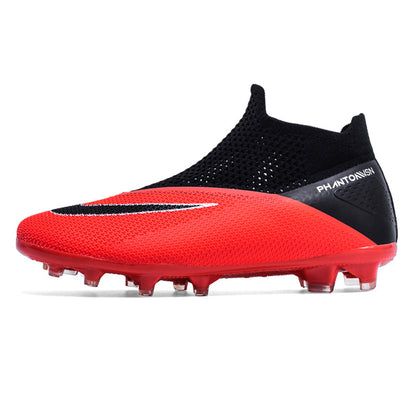 High-Top Soccer Shoes AG Long Studs TF Studs