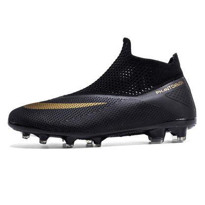 High-Top Soccer Shoes AG Long Studs TF Studs