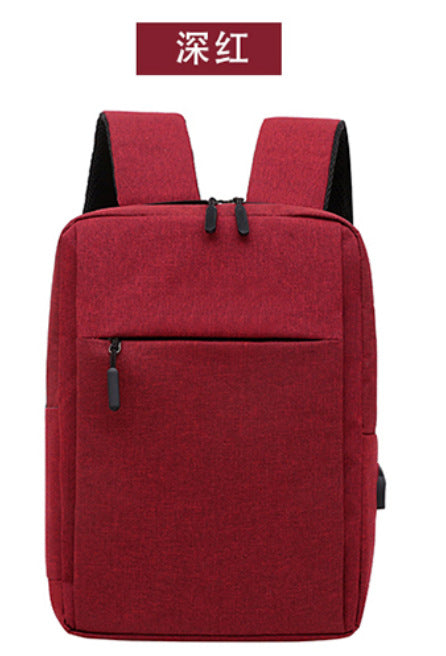 Computer backpack USB charging men's bag wholesale