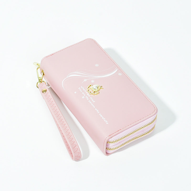 Korean version of pearl change mobile phone bag