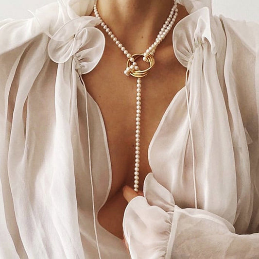 Fashion clavicle sweater chain