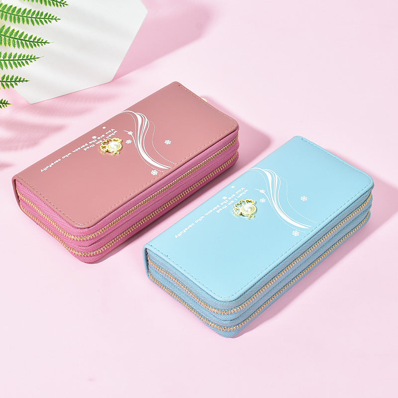 Korean version of pearl change mobile phone bag