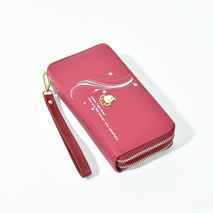 Korean version of pearl change mobile phone bag