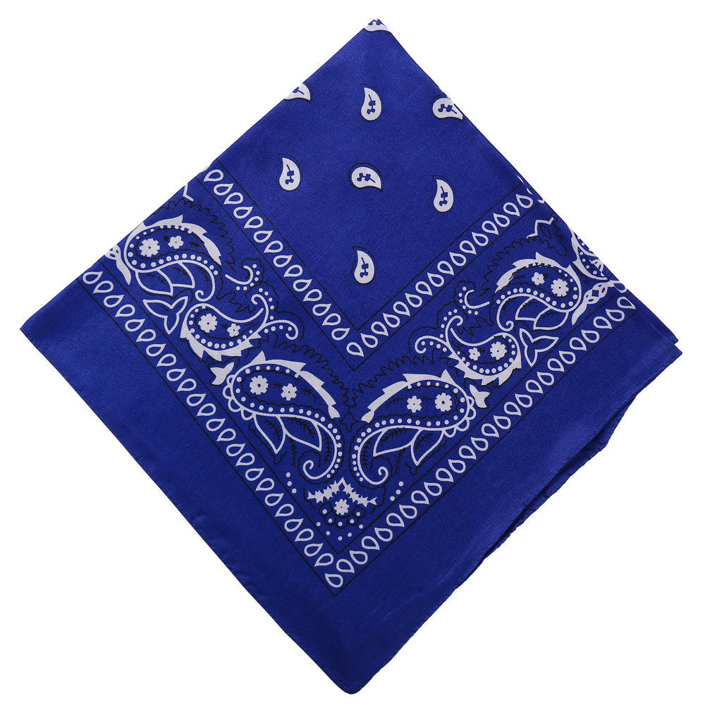 Flower square bandana magic headscarf