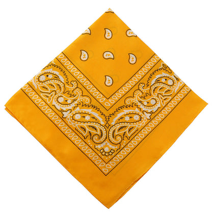 Flower square bandana magic headscarf