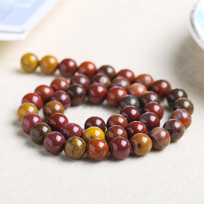 Red jasper loose bead DIY jewelry