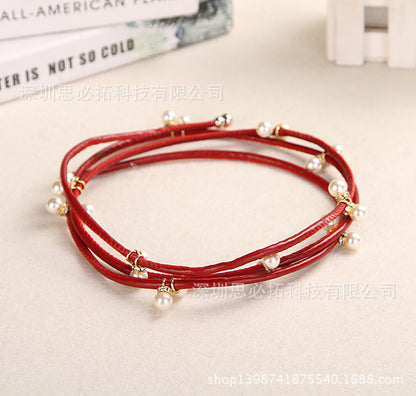 Versatile pearl belt, wholesale