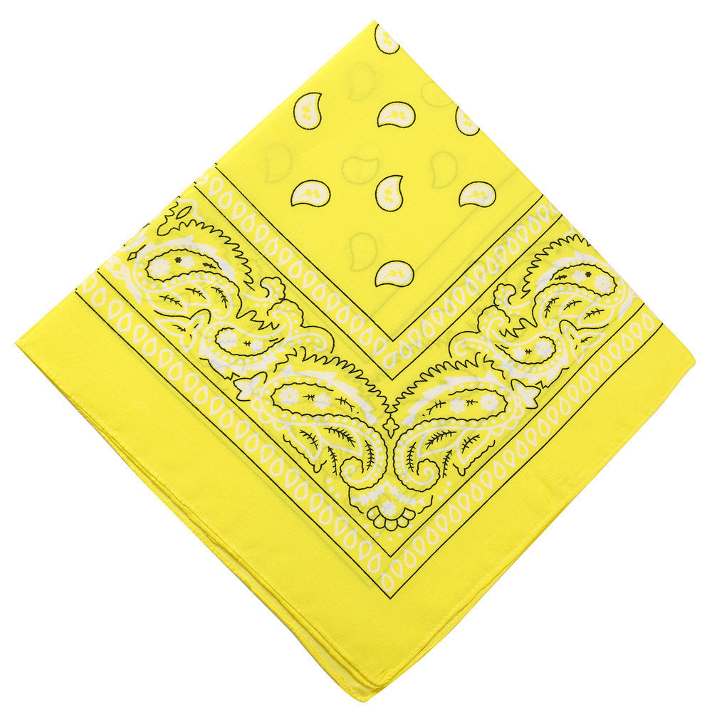 Flower square bandana magic headscarf