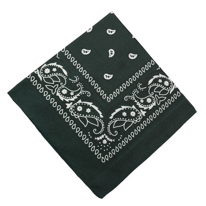 Flower square bandana magic headscarf