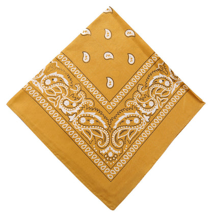 Flower square bandana magic headscarf