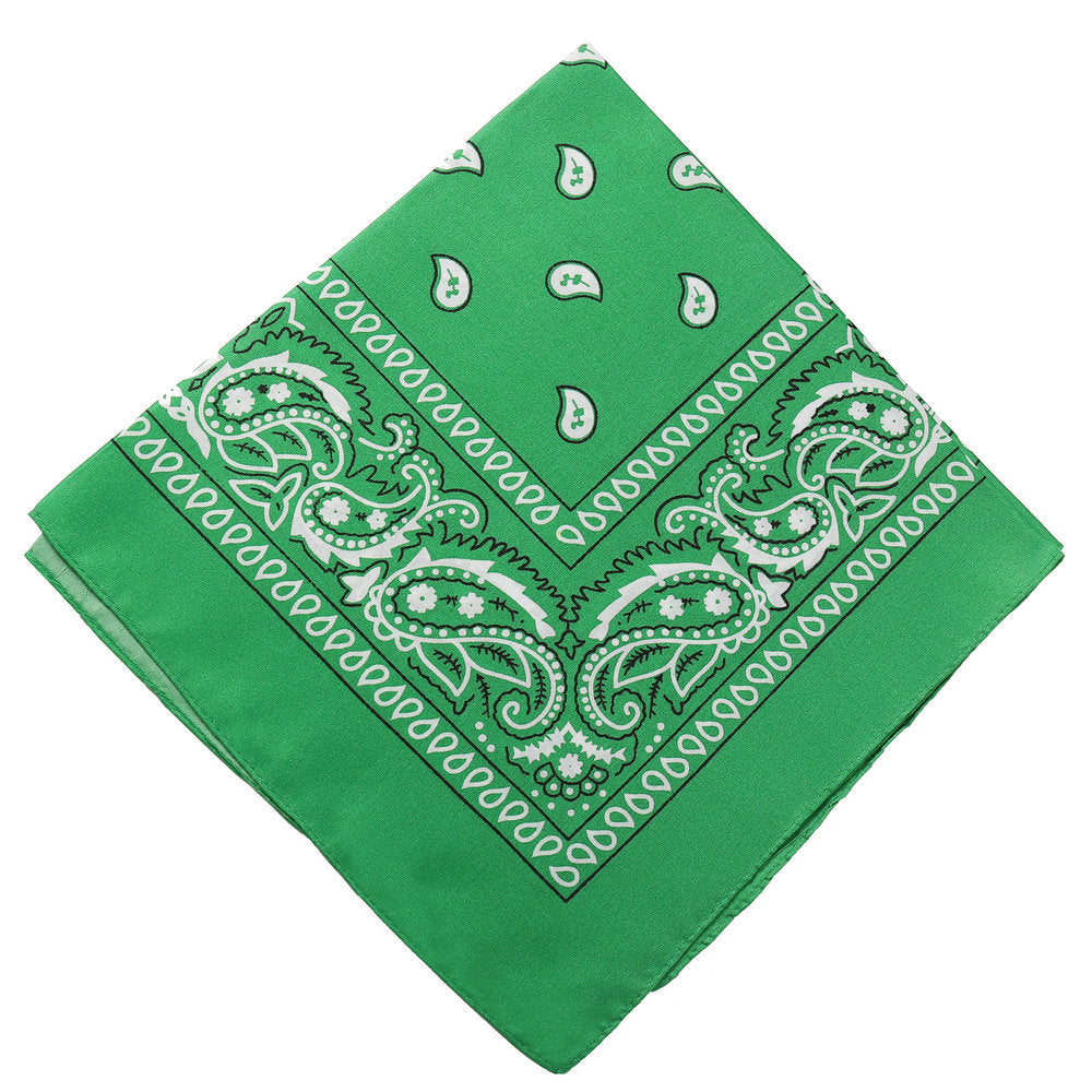 Flower square bandana magic headscarf