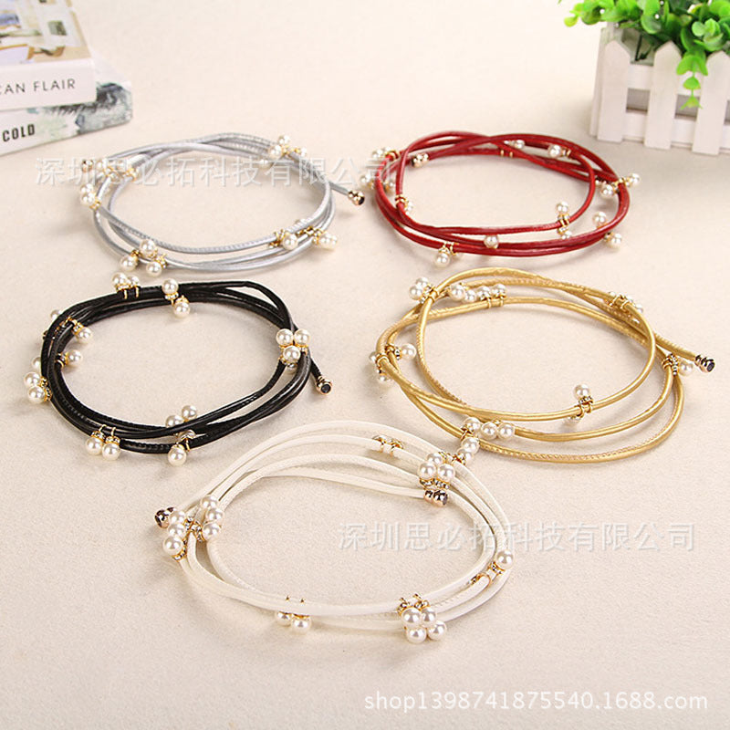 Versatile pearl belt, wholesale