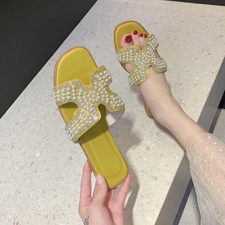 Rhinestone slippers wholesale