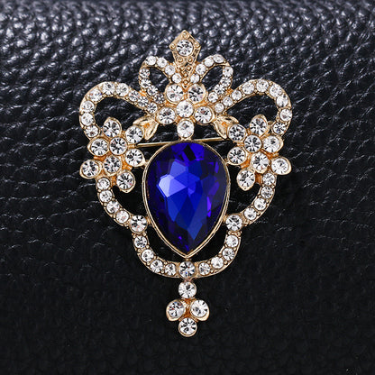 Crown Brooch