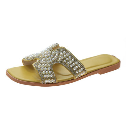 Rhinestone slippers wholesale