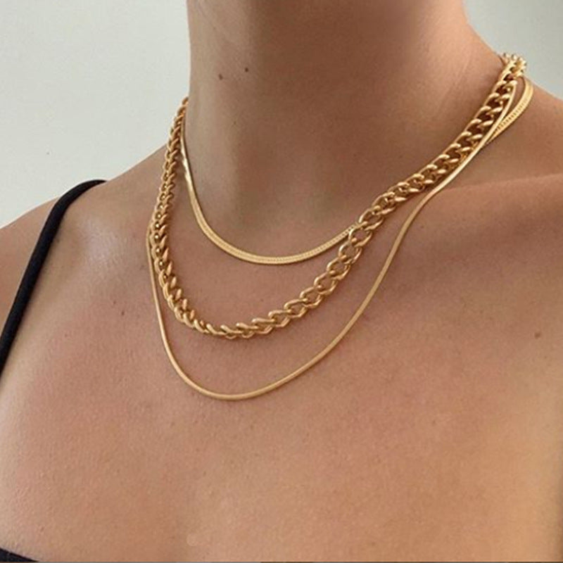 Hot selling thick chain necklace