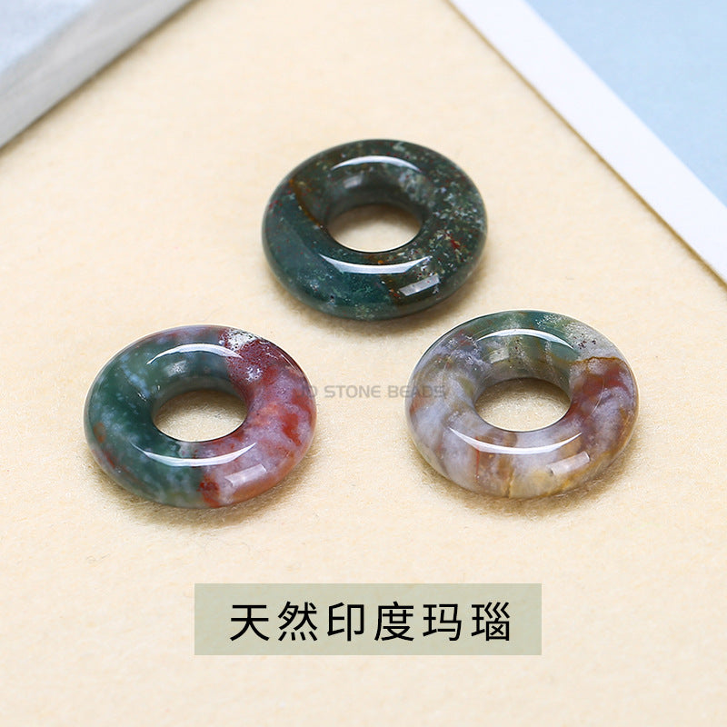 Large hole bead loose bead crystal agate 5m 8m hole