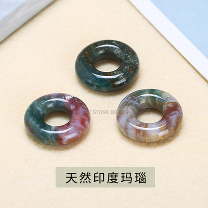 Large hole bead loose bead crystal agate 5m 8m hole