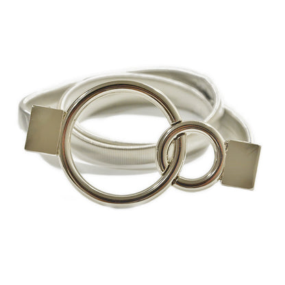 Thin belt buckle metal elasticity