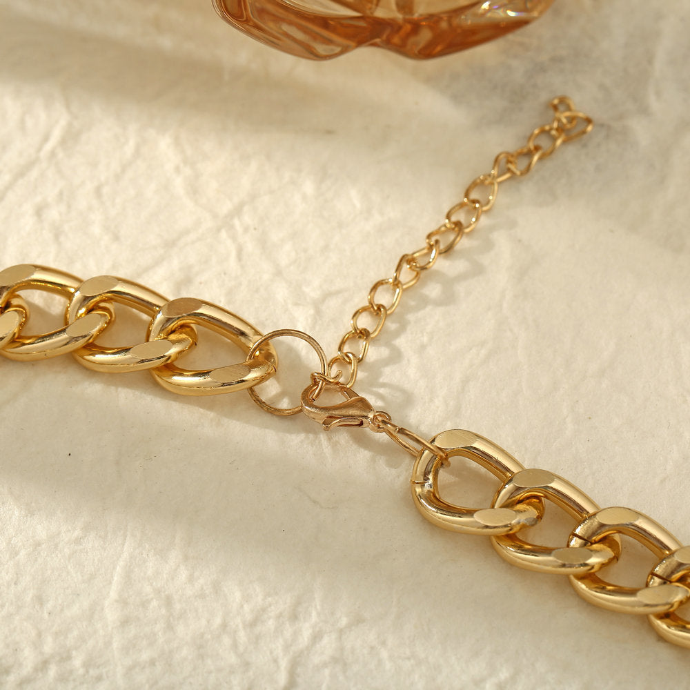 Hot selling thick chain necklace