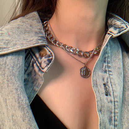 Hot selling thick chain necklace