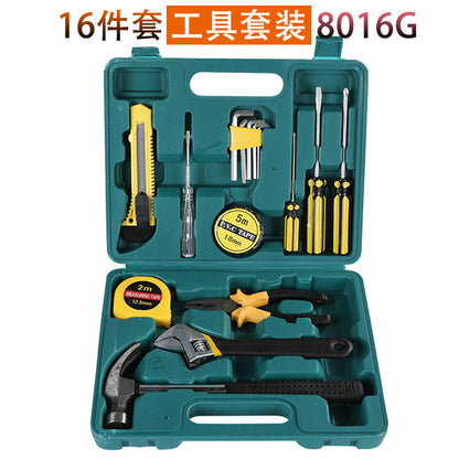 16-Piece Combination Toolbox Set