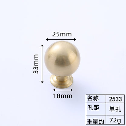 Wholesale of new Chinese round all-copper handle