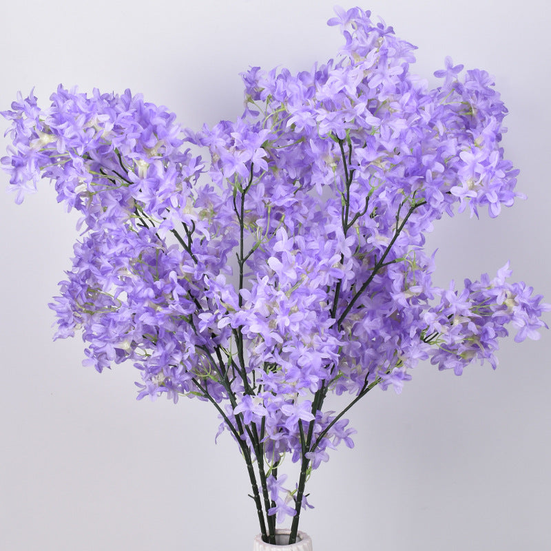 Encrypted lilac cross cherry artificial flower