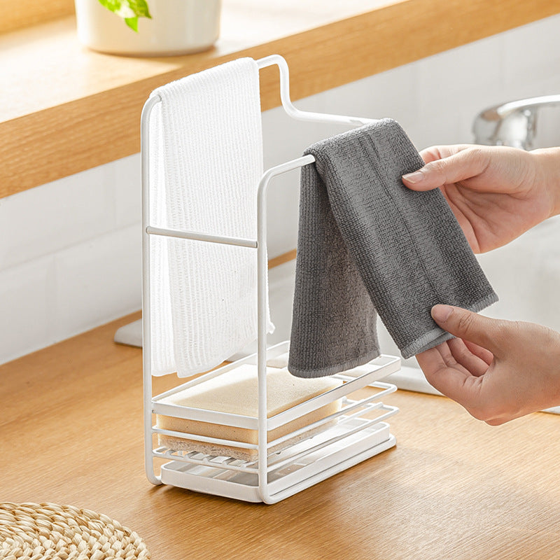 Sink Drain Cloth Rack