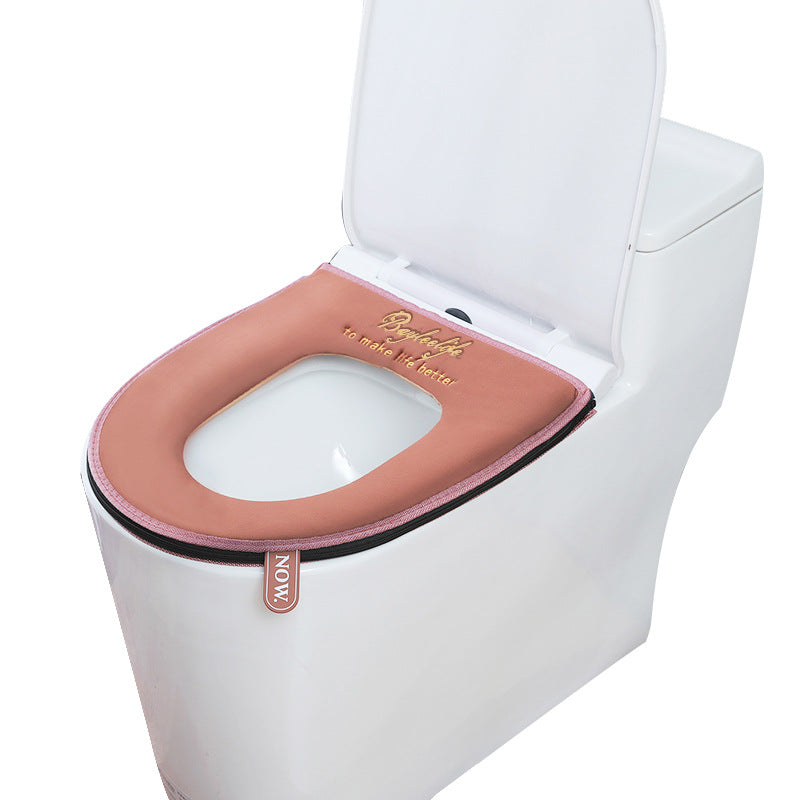 Thick Plush Toilet Seat Cover (Autumn-Winter, Washable)