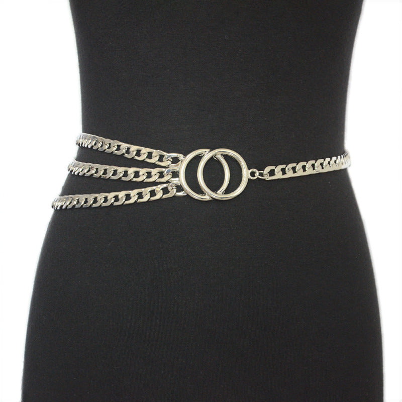 Women's metal waist chain wholesale