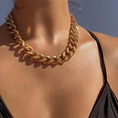 Hot selling thick chain necklace