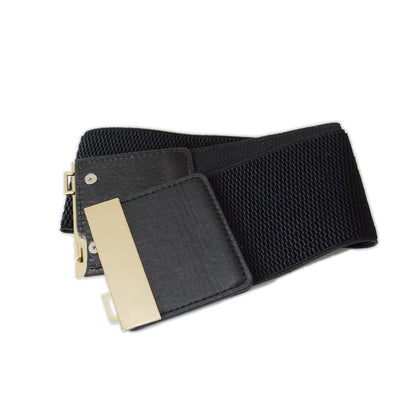 Women's imitation leather belt