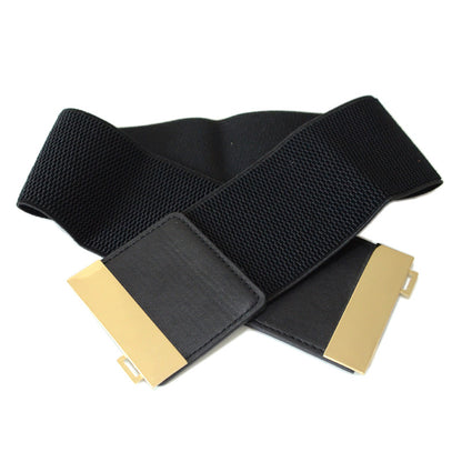 Women's imitation leather belt