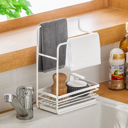 Sink Drain Cloth Rack