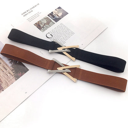 Triangle Buckle Belt Female