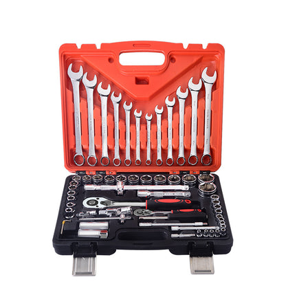 82 pieces machine repair combination tool set