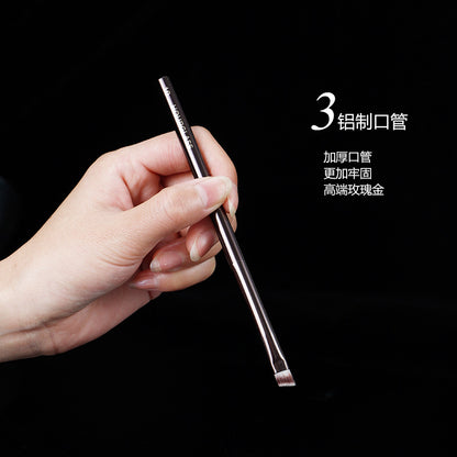 HG No. 10 Synthetic Fiber Angled Eyebrow Powder Brush