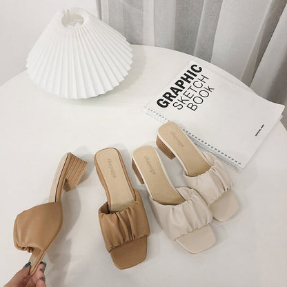 Beach shoes one-fold