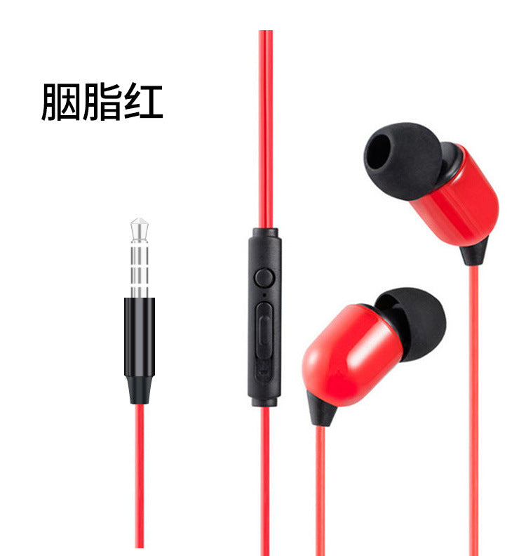 Auriculares intrauditivos con cable y micrófono 3 m Android Xiaomi OPPO Cancelación de ruido 