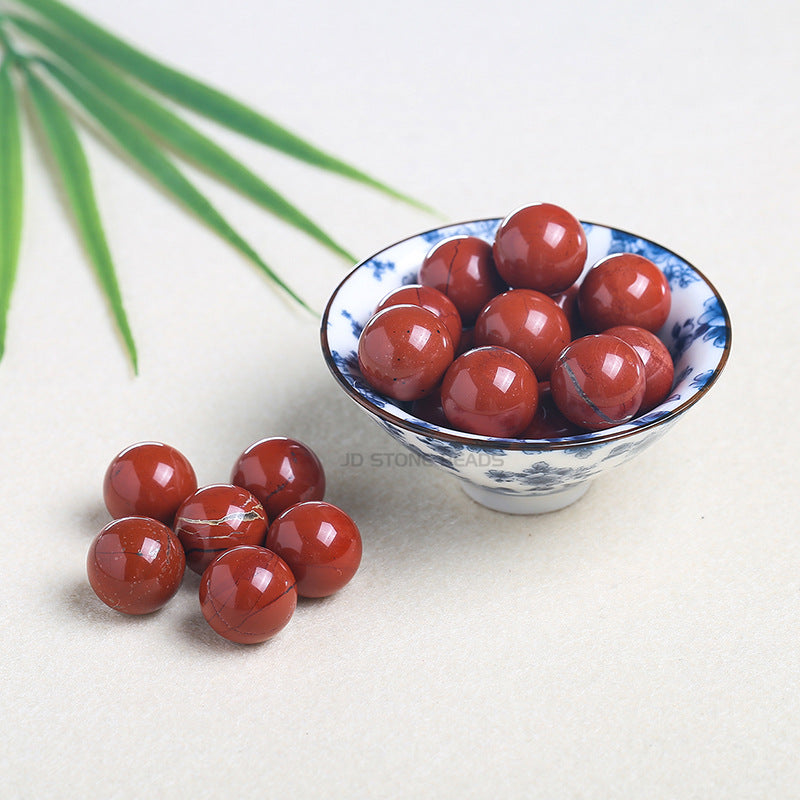 Natural stone non-porous beads round beads