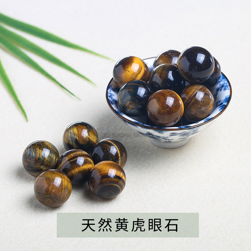 Natural stone non-porous beads round beads