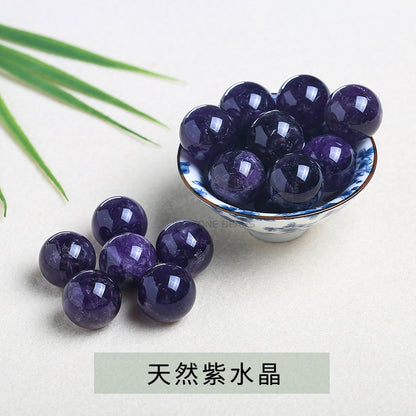 Natural stone non-porous beads round beads