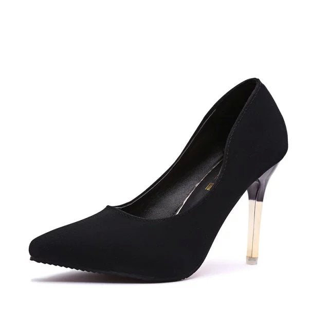 Fashion pointed women's shoes stiletto