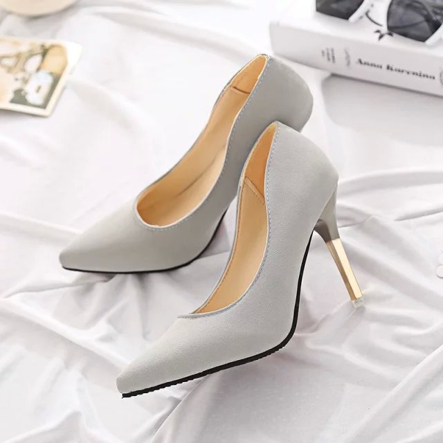 Fashion pointed women's shoes stiletto